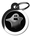 Scary Ghost Dog Dog Tag
