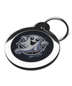 Scary Ghost Dog Dog Tag 