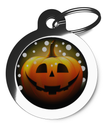 Pumpkin Pet ID Tag for Halloween