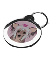 Princess Chinese Crested Pet Tag for Dogs
