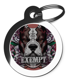 XL Bully Exemption Pet ID Tag