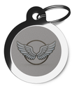 Angelic Wings Custom Pet ID Tag