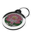 Lotus Bloom Zen Custom Pet ID Tag