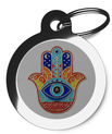 Hamsa Hand Protective Custom Pet ID Tag