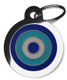 Nazar Protection Personalised Dog Tag