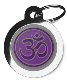Zen Spirit Om Personalised Tag for Dogs