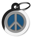Peace & Harmony Personalised Tag for Dogs