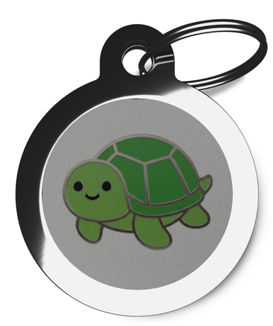 Wisdom Turtle Personalised Tag for Dogs