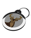 Majestic Stag Personalised Tag for Dogs