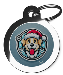 Christmas Doggie Dog Tag for Dog