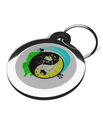 Yin Yang 5 Dog Tags for Dogs