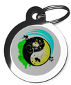 Yin Yang 5 Dog Tags for Dogs 