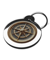 Compass Pet Tag