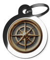 Compass Pet Tag