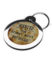 Wanted for Stinky Butt Dog Dog Tag
