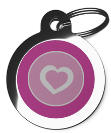Pretty Pink Pet Tag