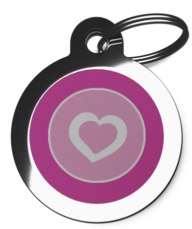 Pretty Pink Pet Tag