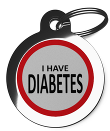 I Have Diabetes Tag for Dogs
