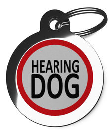 Hearing Dog Identification Tag