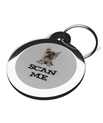 Cute Scan Me Yorkie ID Tag for Dogs