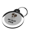 Scan Me Jack Russell Dog Tag for Dogs