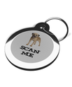 Scan Me Border Terrier Dog ID Tag 2