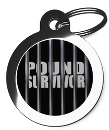 Pound Survivor Tag for Dogs