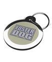 Blue Foster Dog ID Tag