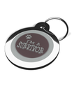 Boy I'm A Survivor Dog Tags for Dogs