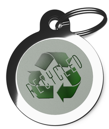 Recycled Pet Tag for Rescued Pets