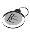 Rescue, Rehome, Relax Dog ID Tag