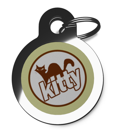 Kitty Cat Identification Tag