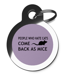 Lilac People Who Cat Tags