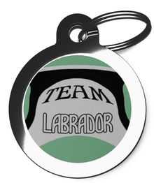 Team Labrador Dog Dog Tag