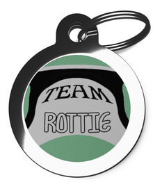 Team Rottie Dog Identification Tag