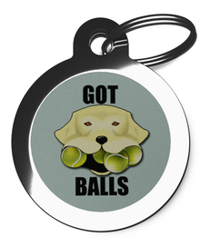 Got Balls Dog Identification Tag
