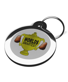 Worlds Smartest Dog Tag for Dogs
