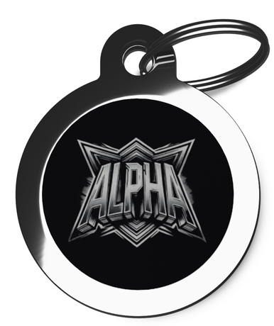 Alpha Pet Tag