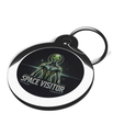 Space Visitor Dog ID Tag