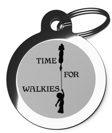 Time For Walkies Tag for Dogs