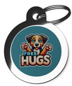 Free Hugs Pet Tag