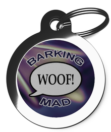 Barking Mad Pet ID Tag