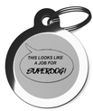 Superdog 3 Dog Identification Tag