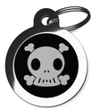 Skull & Crossbone Dog ID Tag