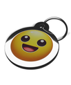 Smiley Face Pet Tag