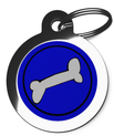 Blue Bone 2 Dog Identification Tag