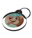 Happy Dog 2 ID Tag for Dogs