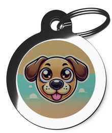 Happy Dog 1 Pet Tag