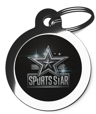 Sports Star Pet ID Tag