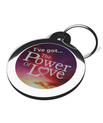 The Power of Love Dog ID Tag 